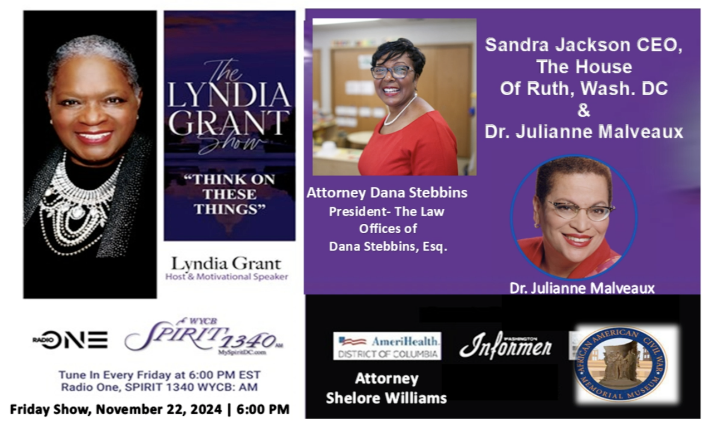 Sandra Jackson Featured on The Lyndia Grant Show featured image